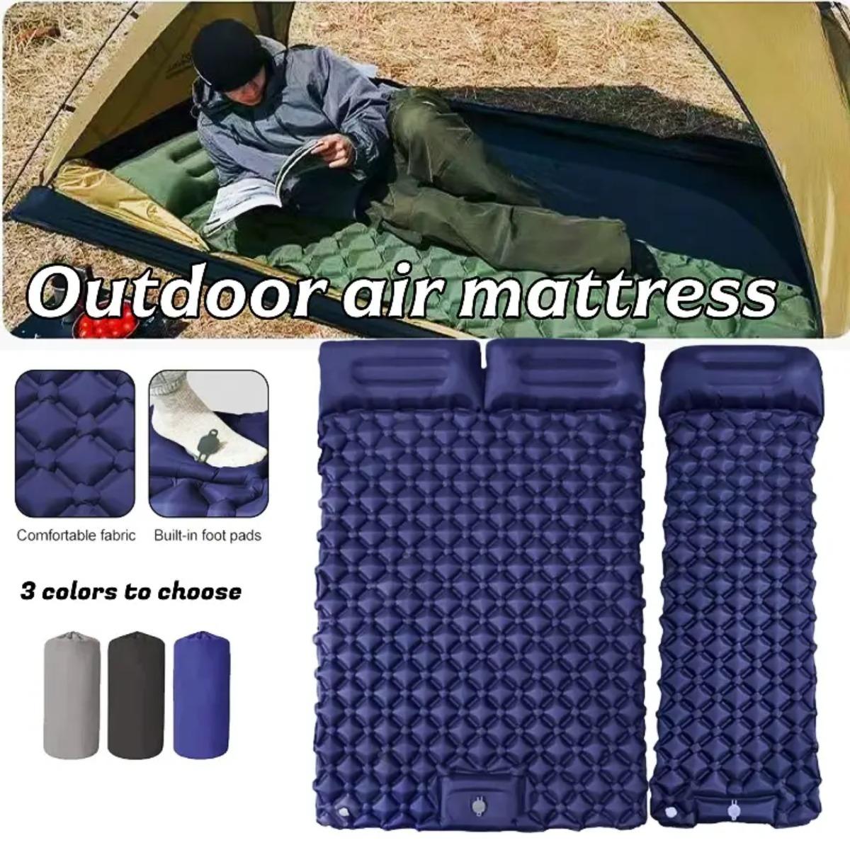 Outdoor Camping Quilt - Single & Double Inflatable Air Mattress,