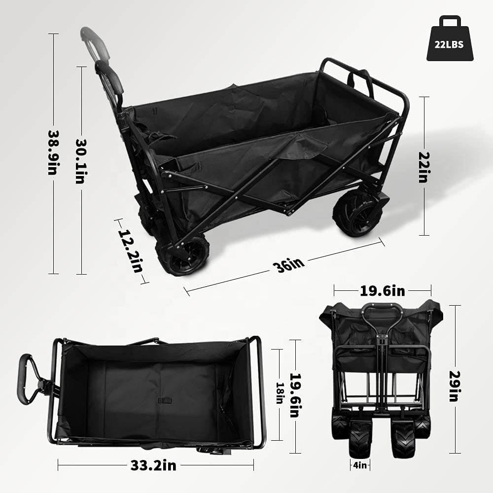 New Large Capacity Big Wheels  - đánh giá và giá Outdoor Camping Table