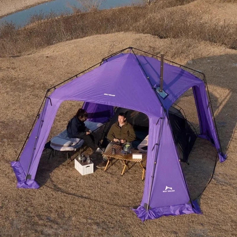 Outdoor Waterproof Sun Shelter - đánh giá và giá Outdoor Camping Tent