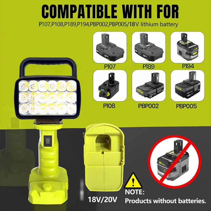 Portable LED Work Light Suitab - đánh giá và giá Outdoor Camping Accessories