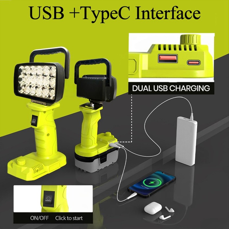 Portable LED Work Light Suitab - đánh giá và giá Outdoor Camping Accessories