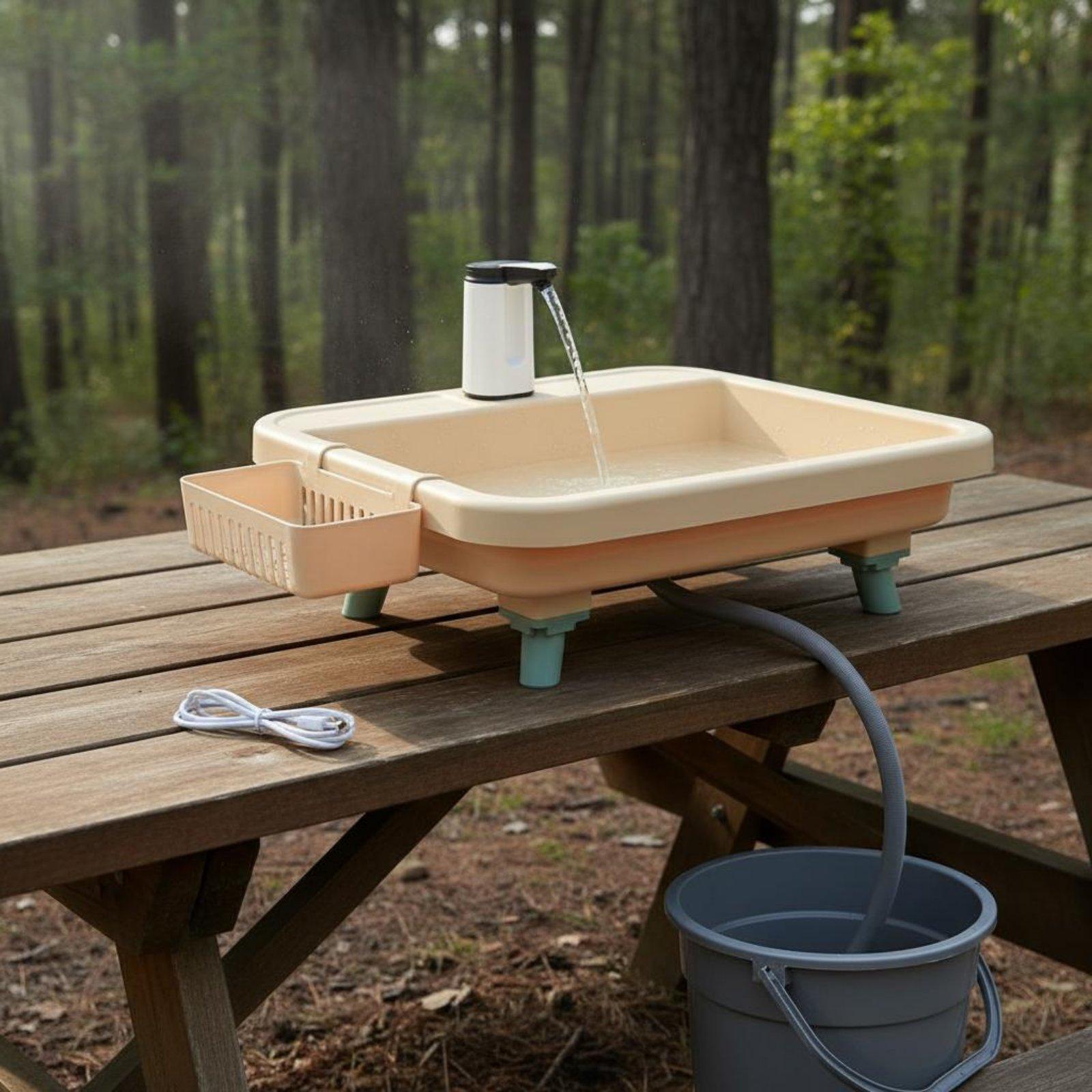 Outdoor Camping Washbasin Port - đánh giá và giá Outdoor Camping