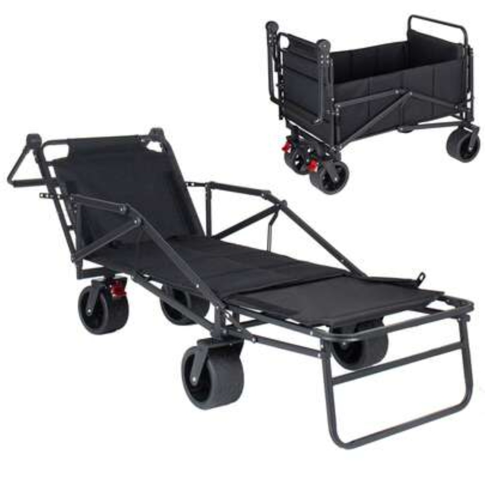 3-In-1 Seat Wagon Cart with Cu - đánh giá và giá Outdoor Camping Table