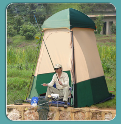 Large Size Oxford Fabric Four- - đánh giá và giá Outdoor Camping Tent