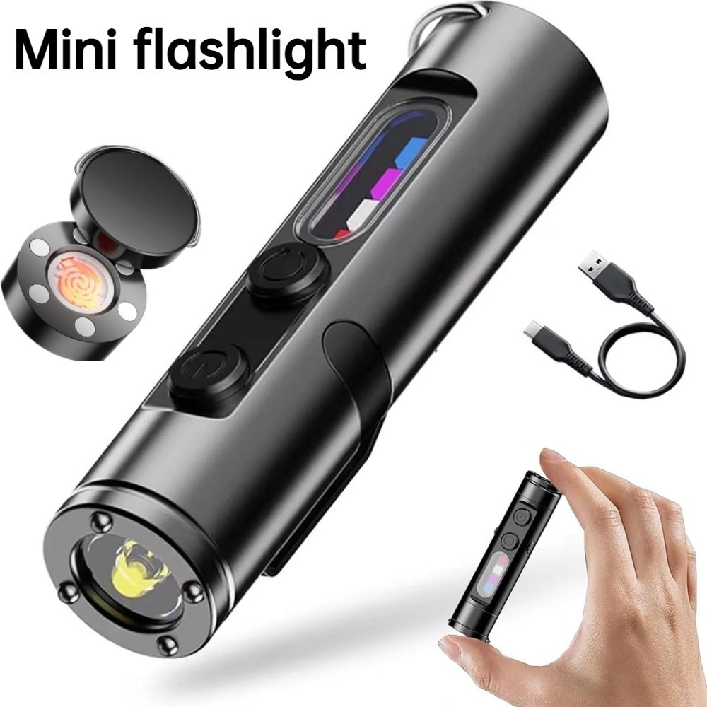 Mini Outdoor Flashlight Type C - đánh giá và giá Outdoor Camping Accessories