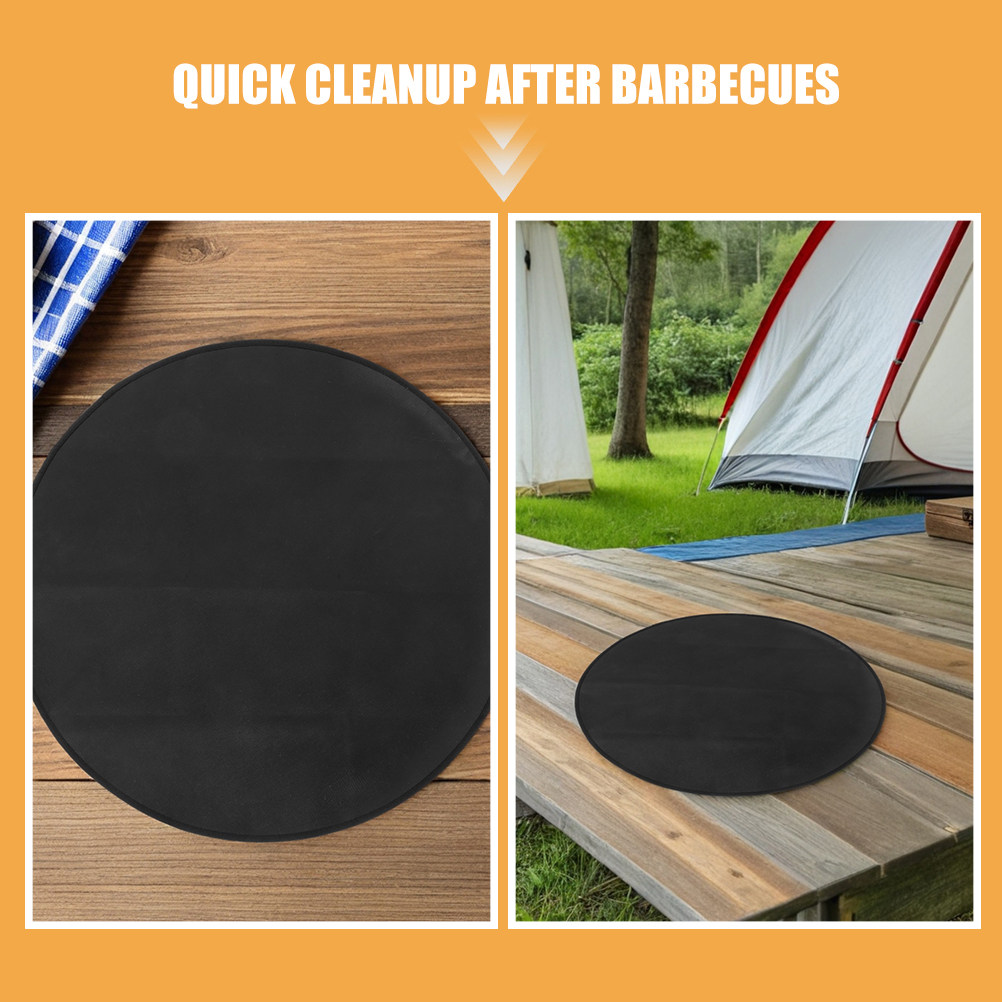 Round Fireproof Bbq Mat 24 Inc - đánh giá và giá Outdoor Camping Floor Mat
