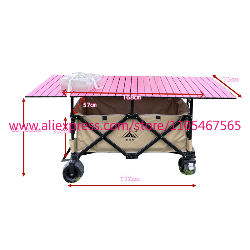 1PCS camper stall large foldab - đánh giá và giá Outdoor Camping Table