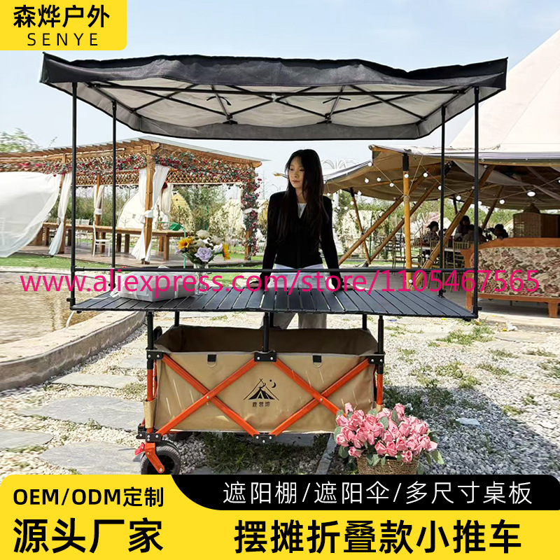 1PCS camper stall large foldab - đánh giá và giá Outdoor Camping Table
