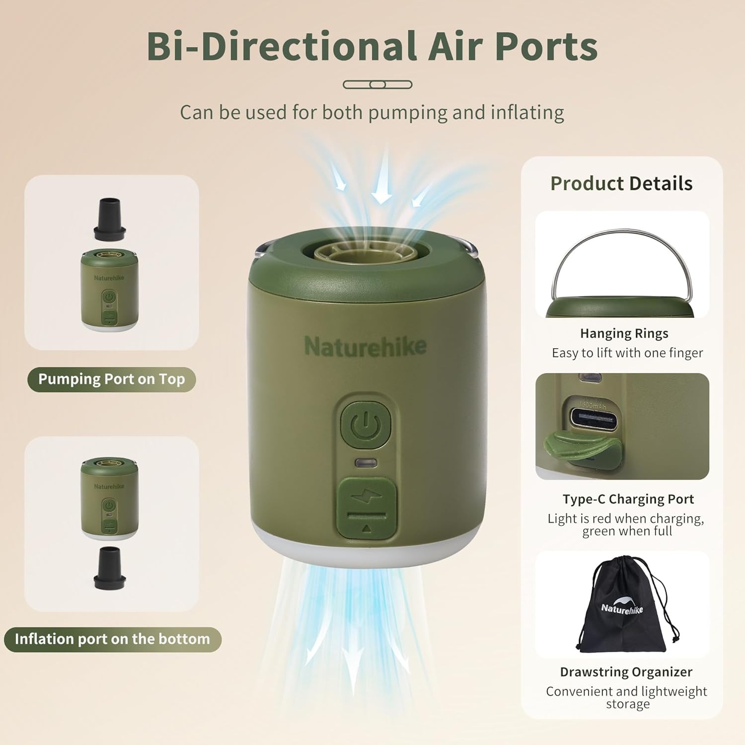 Naturehike Multi-function Air  - đánh giá và giá Outdoor Camping Quilt