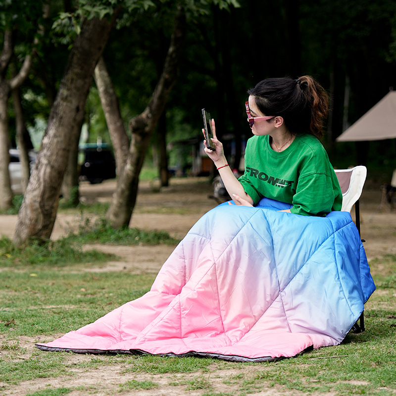 Portable Multifunctional Winte - đánh giá và giá Outdoor Camping Quilt