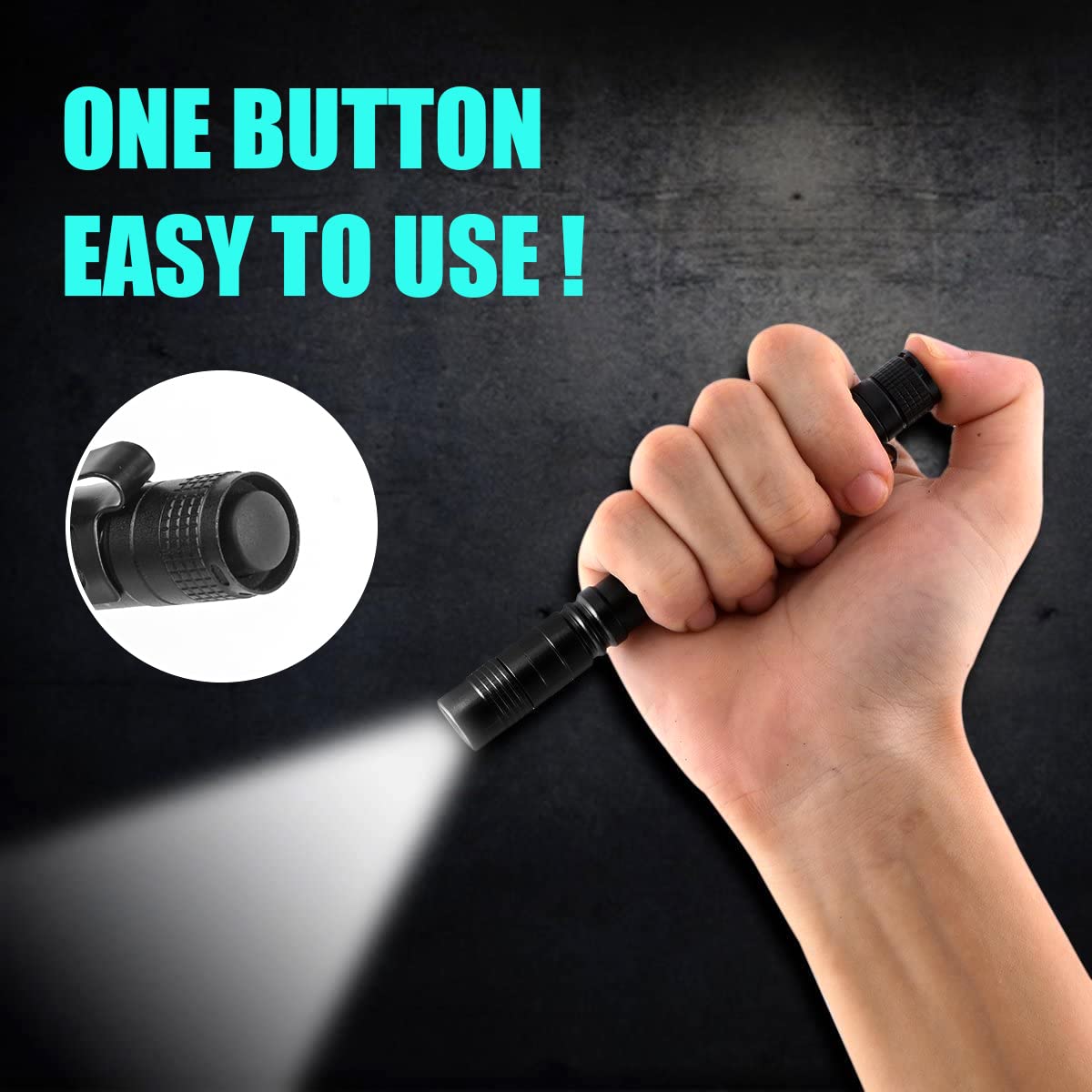 Portable Mini LED Pen Flashlig - đánh giá và giá Outdoor Camping Accessories