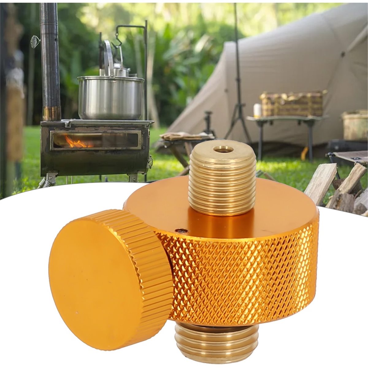 Camping Gaskocher Adapter Mit  - đánh giá và giá Outdoor Und Camping