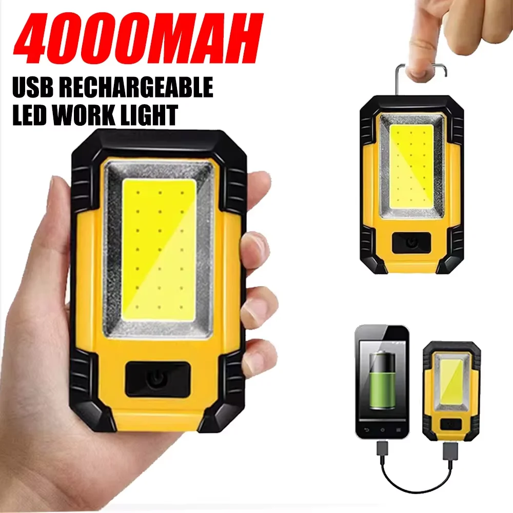 Rechargeable 4000MaH Work Ligh - đánh giá và giá Outdoor Camping Accessories