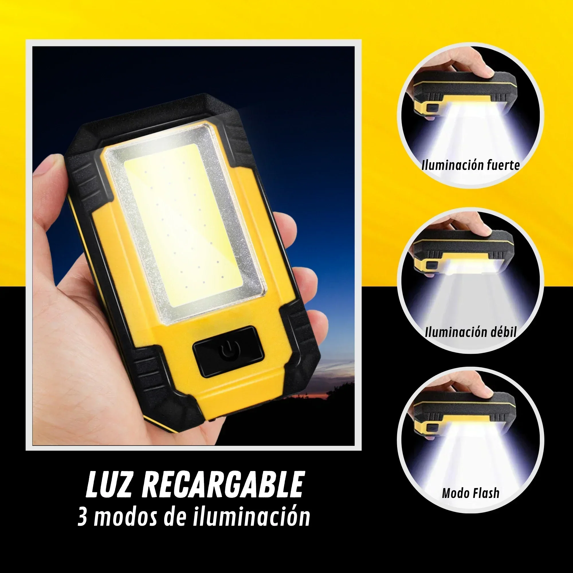 Rechargeable 4000MaH Work Ligh - đánh giá và giá Outdoor Camping Accessories