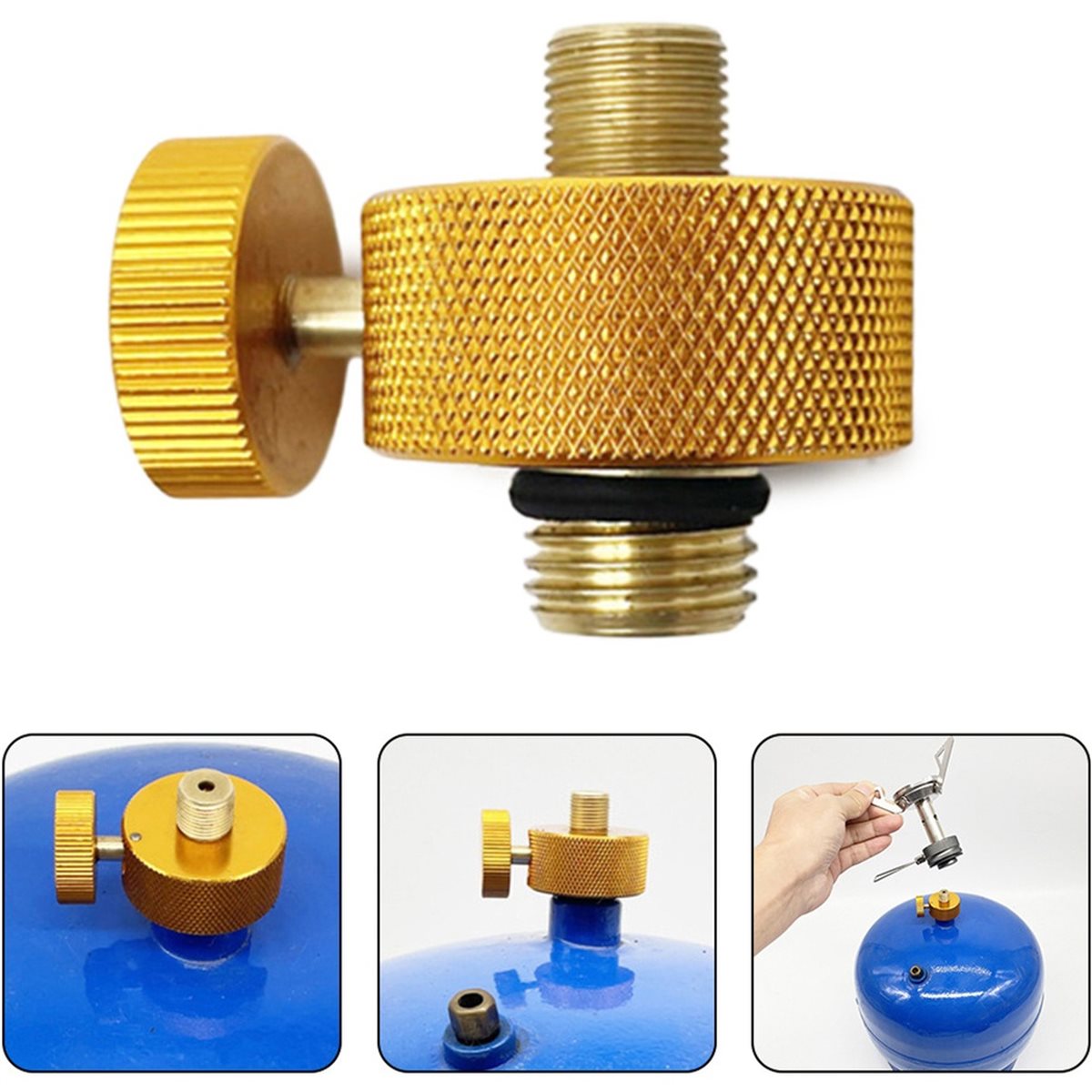 Camping Gaskocher Adapter Mit  - đánh giá và giá Outdoor Und Camping