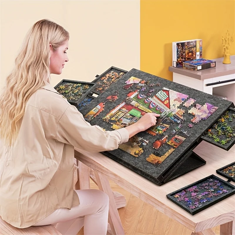 6-Drawer 1500pcs Jigsaw Puzzle - đánh giá và giá Outdoor Camping Table