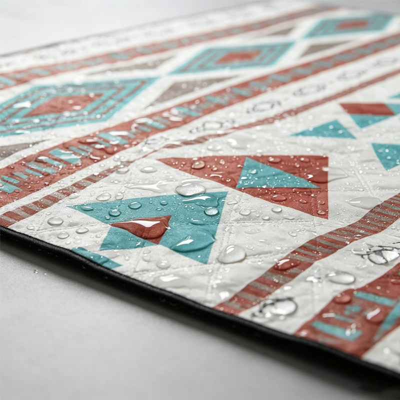 200x300 Boho Geometric Picnic  - đánh giá và giá Outdoor Camping Rug Waterproof