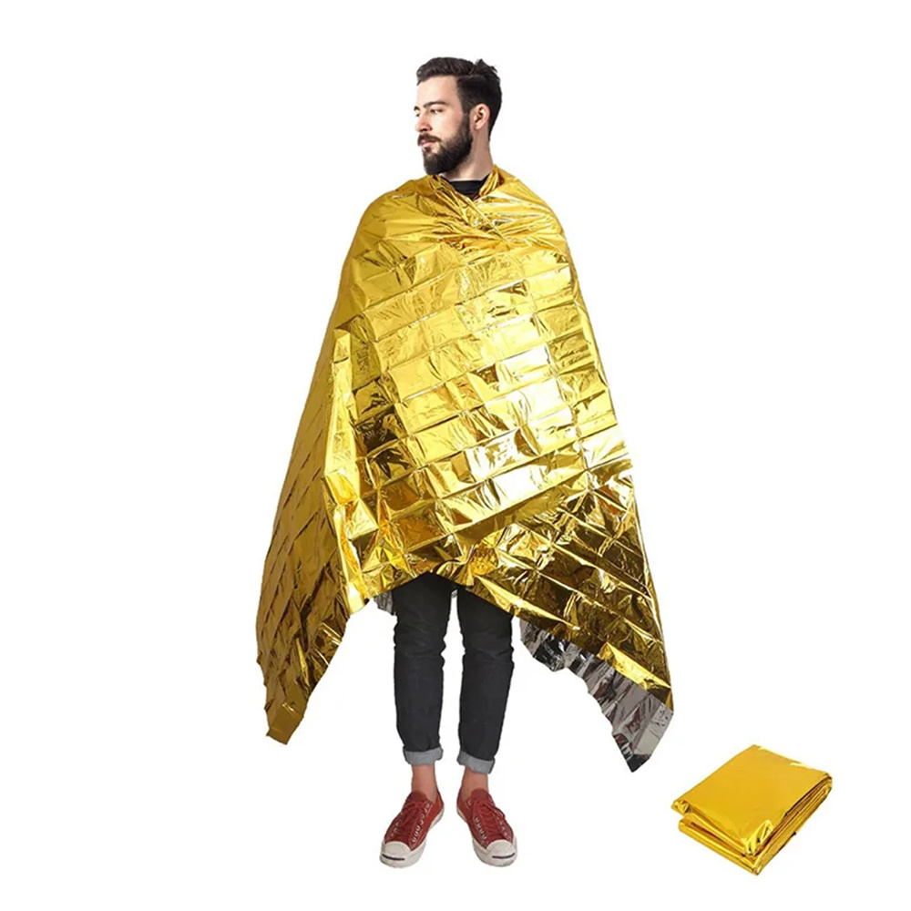 5Pcs Emergency Thermal Blanket - đánh giá và giá Outdoor Camping Floor Mat