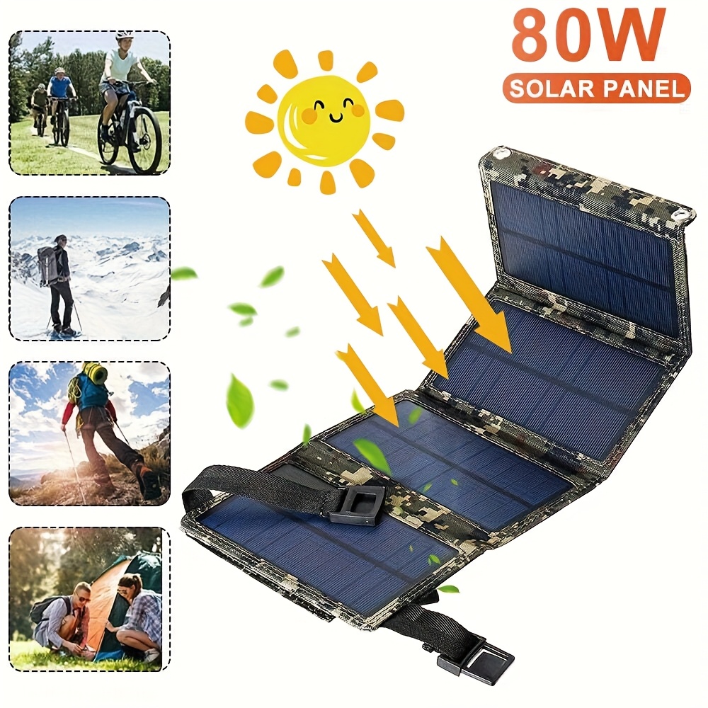 [Solar Panel] 80W Portable Fol - đánh giá và giá Outdoor Camping