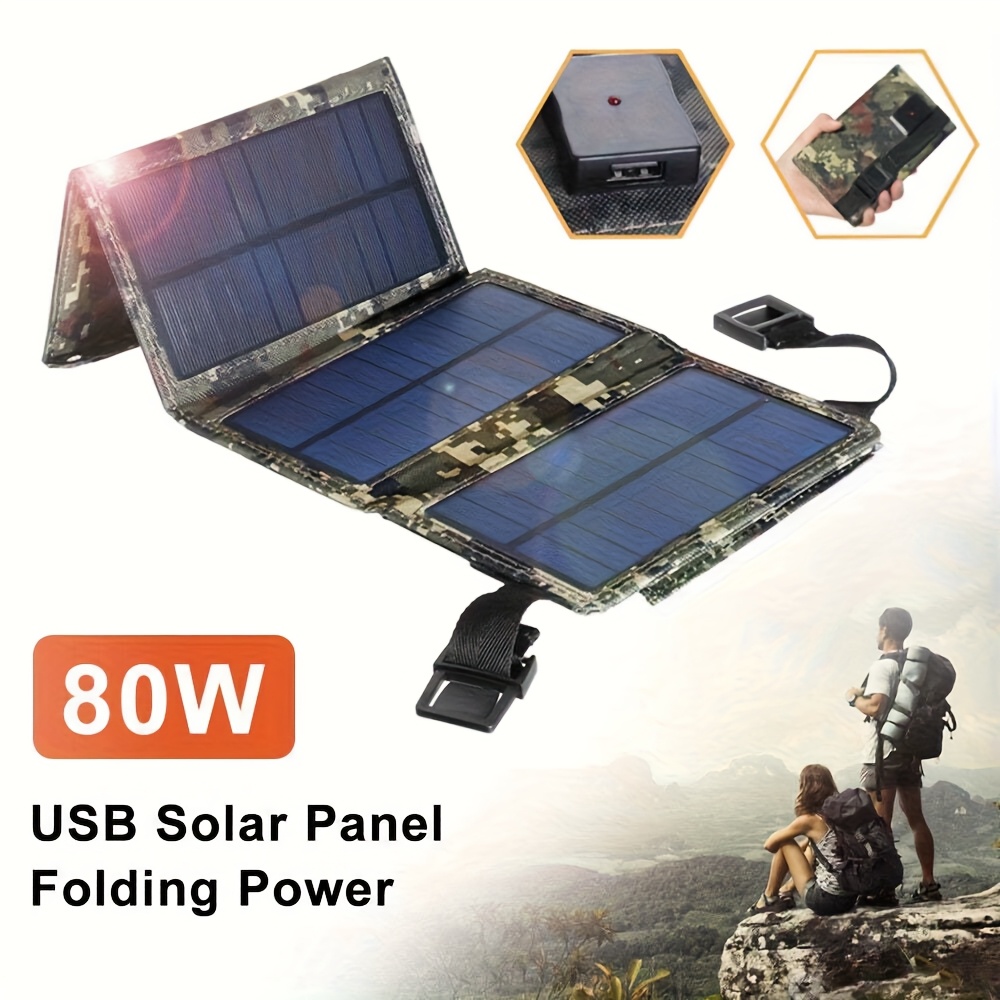 [Solar Panel] 80W Portable Fol - đánh giá và giá Outdoor Camping
