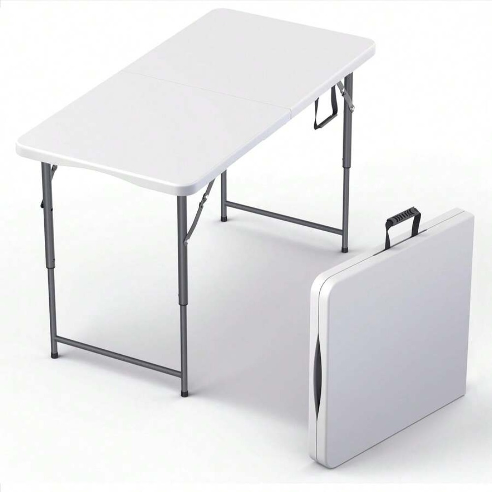 4FT Foldable Table Adjustable  - đánh giá và giá Outdoor Camping Table