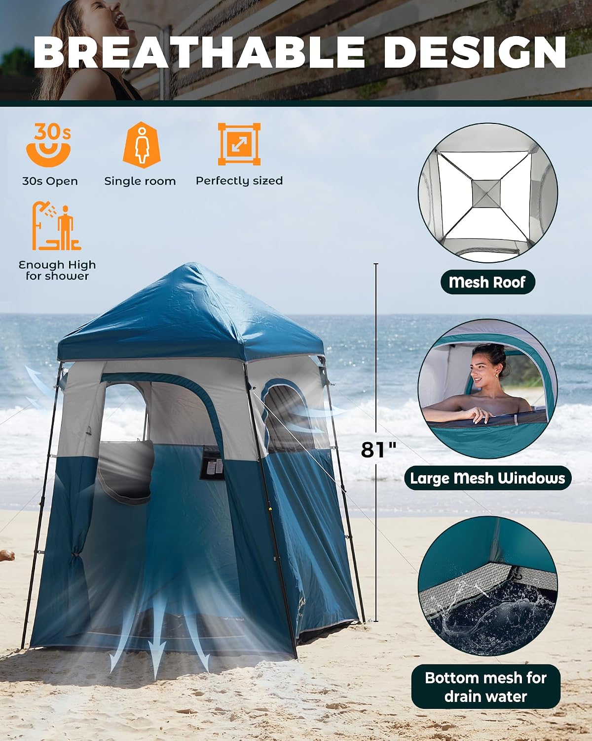 Portable Privacy Shower Tent,  - đánh giá và giá Outdoor Und Camping