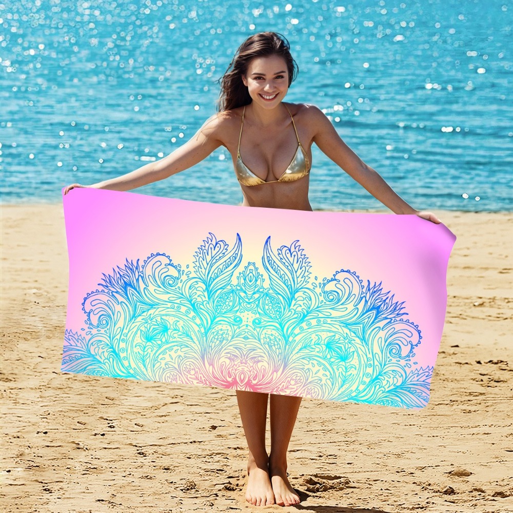 Mysterious Pattern Beach Towel - đánh giá và giá Outdoor Camping Blanket